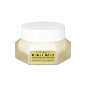 Farmacy Honey Halo Ceramide Face Moisturizer Cream - Hydrating Facial Lotion for Dry Skin - Mini Size
