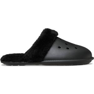 Crocs Adult Classic Fuzz Scuff Slippers, Fuzzy Slippers