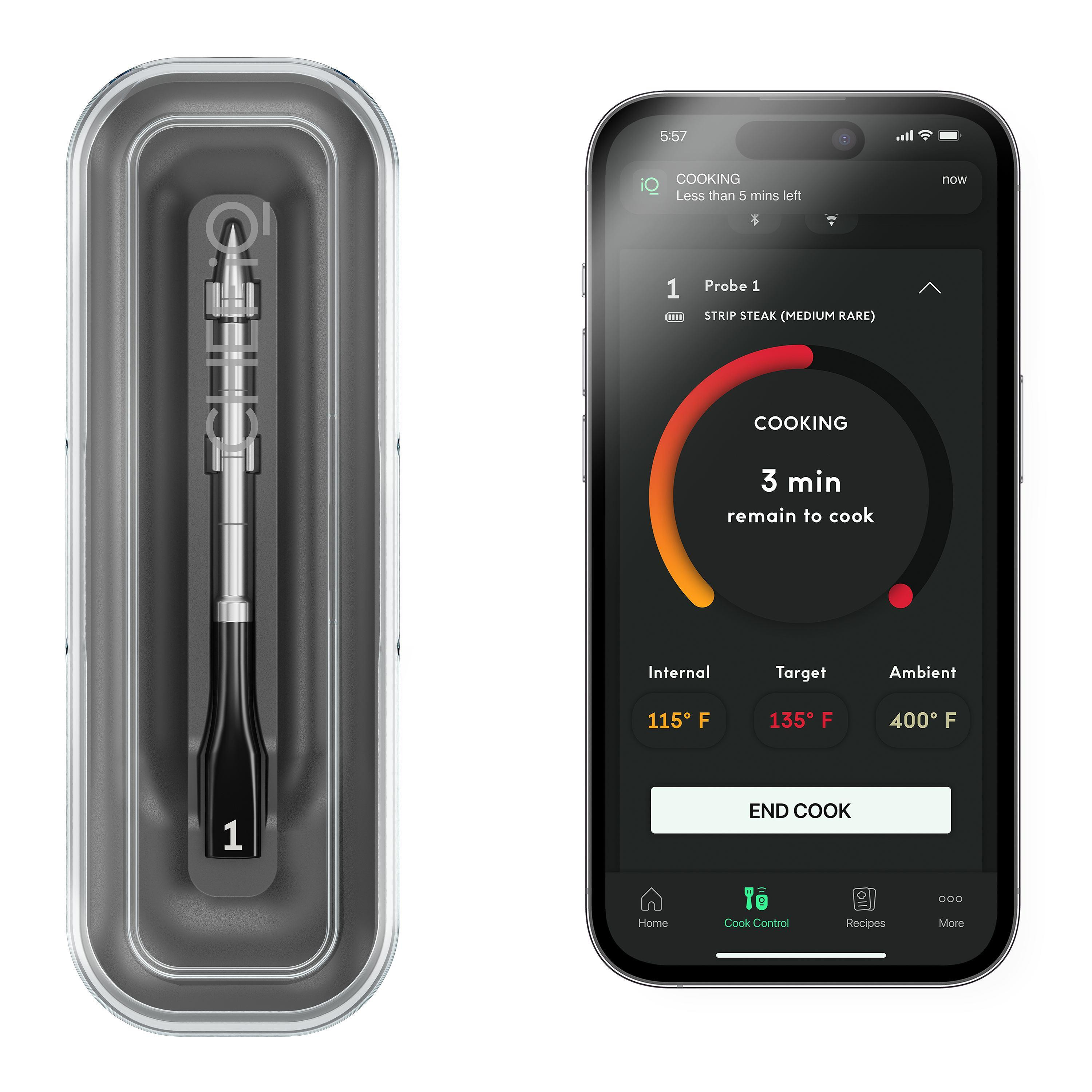 CHEF iQ Sense Smart Wireless Meat Thermometer