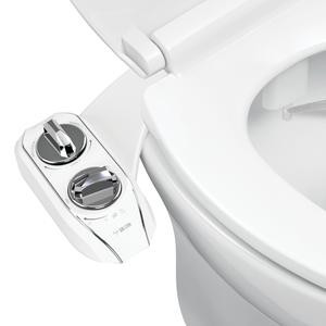 LUXE Bidet NEO 185 Plus - Bidet Attachment for Toilet Seat, Rear & Feminine Wash, Easy Slide-in Installion, Patented 360° Self-Clean, and Flip Feature