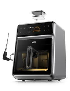 Dreo ChefMaker Combi Fryer, Cook like a pro with just the press of a button, Smart Cooker with Cook probe, Water Atomizer, 3 professional cooking modes, 6 QT