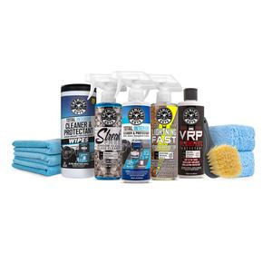 CHEMICAL GUYS Ultimate Interior Detailing Kits – Clean & Refresh Car Dashboards, Seats, Doors, Glass, Leather & More – All-in-One Interior Cleaner, Safe on Plastic, Vinyl, Leather & Fabric
