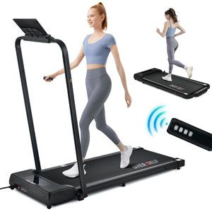 OVER SELF incline Treadmill, Portable Folding Treadmill with Handle Remote Control, Safety Lock, Easy Storage, Mother's Day Gift Outdoorfun Home Gym Fitness Equipment Workout Gear