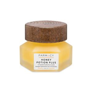Farmacy Honey Potion Plus Facial Mask with Ceramides & Panthenol - Antioxidant Rich Hydrating Face Mask - Moisturizing Skin Care Facial Mask - Mini Size