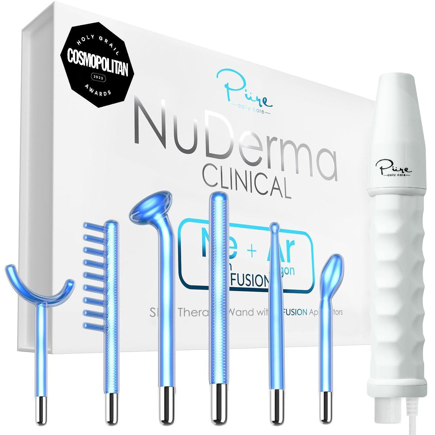 NuDerma Clinical High Frequency Wand