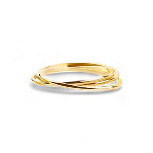 Dainty Interlocking Fidget Ring