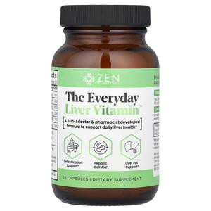 Zen Nutrients The Everyday Liver Vitamin™, 60 Capsules