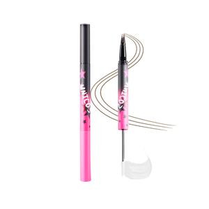 UNICOS Dual-Sided Eyebrow Gel Pen, Micro-Fork Tip Applicator,Water & Smudge Proof, All Day Hold,Vegan & Cruelty-Free, 0.15 oz(1 count)