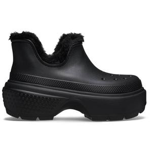 Crocs Unisex Adult Stomp Shorty Lined Boots, Comfortable Fuzzy Boots