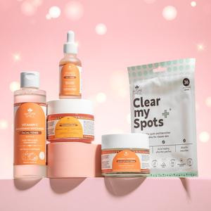 Nature Spell Teenage Skincare Set for sensitive and oily skin