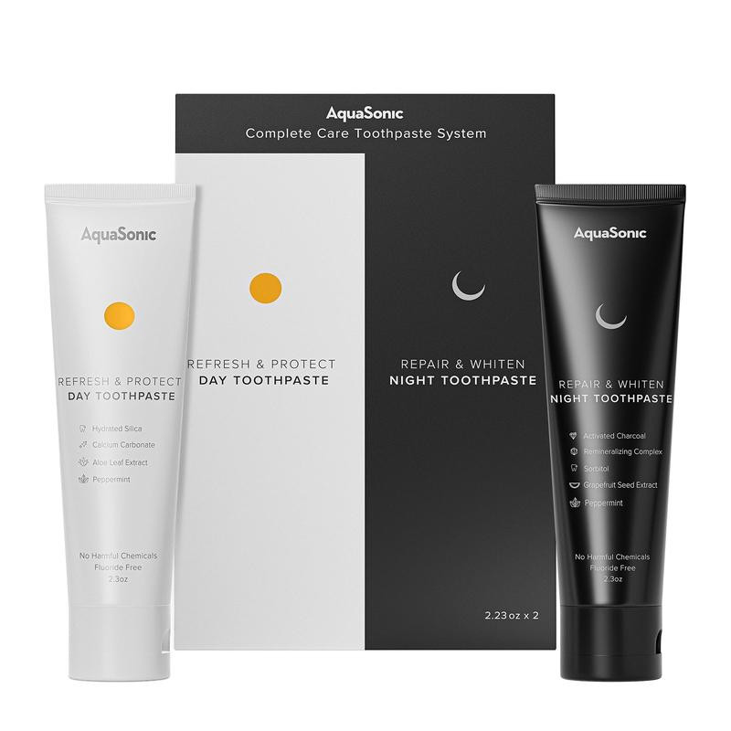 Day & Night Fluoride-Free Toothpaste for Oral Care