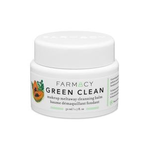 Farmacy Natural Cleansing Balm - Green Clean Makeup Remover Balm - Effortlessly Removes Makeup & SPF