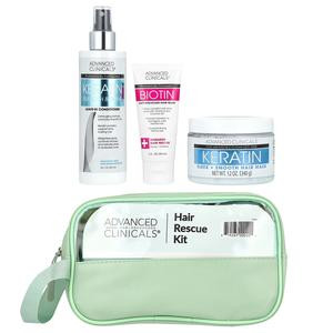 Advanced Clinicals iHerb Exclusive, Hair Rescue Kit, 4 items