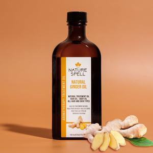 Nature Spell Ginger Oil for Hair & Skin 5.07 Fl Oz