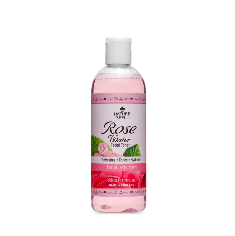Nature Spell Rose Water Facial Toner 6.76 Fl Oz