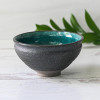 Blue & Black Matcha Bowl, Tea Bowl for Mixing Matcha Green Tea