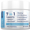 Zive 7 Probiotic Comprehensive Digestive Support with Prebiotics & Enzymes, Edible Supplement, Natural Fitness Dietary, feminine probiotico, magnesium