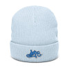 Dope ribbed knit beanie (Blue Dope): Dope Collection