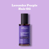 Lavender+ Purple Hair Treatment Oil (3.38oz)– Neutralizes Brass, Heat Protection, Anti-UV, Adds Shine – Smooths Frizz and Protects from Thermal Damage
