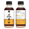 Dolce Flav Natural Ginger Extract - 2 Ounce Oil-Soluble Multipurpose Flavoring Ideal for Homemade Candy Making, Baking, Lip Balm, Taffy and Ice Cream