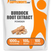 BulkSupplements.com Burdock Root Extract Powder - Dietary Supplements - Edible - Natural Antioxidants - Fitness - Burdock Extract - 100g-1kg - 1000mg per Serving