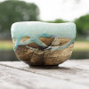 Blue & White Small Matcha Bowl, Tea Bowl for Mixing Matcha Green Tea