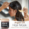 Cab's Argan Oil Hair Mask Cream for Hydrating Hair Therapy, Best for Dry, Damaged and Color Treated Hair 16.9 fl oz Paraben Free Silicone Free Organic Hair Nutrition