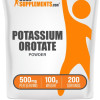 BulkSupplements.com Potassium Orotate Powder - Dietary Supplements - Edible - Fitness - Vitamins and Minerals - 100g-1kg - 500mg per Serving