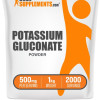 BulkSupplements.com Potassium Gluconate Powder - Edible - Fitness - Vitamins and Minerals - 100g-1kg - 500mg per Serving