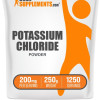 BulkSupplements.com Potassium Chloride Powder - Fitness Supplements - Edible - Dietary Supplement - Vitamins and Minerals - 100g-1kg - 200mg per Serving