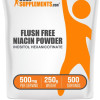BulkSupplements.com Flush Free Niacin Powder - Inositol Hexanicotinate - Dietary Supplements - Edible - Vitamins - 100g-1kg - 500mg per Serving