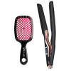 FHI Heat UNbrush Styling Duo: UNbrush Detangling Brush and The Curve Pro Styling Iron