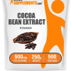 BulkSupplements.com Cocoa Bean Extract Powder - Dietary Supplements - Edible - Natural Antioxidants - 100g-1kg - 500mg per Serving