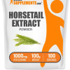 BulkSupplements.com Horsetail Extract Powder - Dietary Supplements - Natural Antioxidants - Edible - Fitness - Magnesium - Calcium - 100g-1kg - 1000mg per Serving