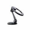 Adjustable Foldable Full Metal Neodymium Magnetic Rotating Universal Phone Holder and Mount for Car and Table Stand Accessories Suitable for All Smartphones Handle Pad