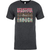 Beautiful Strong enough graphic t-shirt, Short Sleeve, Unisex Sizing, Streetwear, Summer Daily wear, Womenswear, Ladies  Daily wear, shirts for mom, Fashion Soft, Made in USA exclusive tee Casual Fit , Faith T-shirt