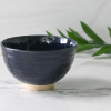 Dark Navy Blue Matcha Bowl, Tea Bowl for Mixing Matcha Green Tea