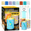 DIY Clay Luminaries Clay Craft Kit Gifts for Kids