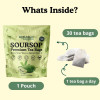 Botanical Groove Soursop Leaf Tea Bags Immune Boost & Detox Supplement for Wellness and Vitality