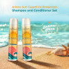 Arlena Sunguard UV Protection Shampoo and Conditioner Set - Daily Shield and Restore Hair, Made in USA, Sun Defense for All Hair Types, Intense Hydration, Moisturize Hydrate Color Safe, Haircare Moisturizing viral shampoo summer shampoo vegan shampoo