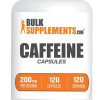 BulkSupplements.com Caffeine Capsules - Dietary Supplements - Edible - Fitness Energy Supplement - Pure Caffeine - 120-500 Capsules - 100-200mg per Serving