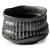 Meisen Black Matcha Bowl, Tea Bowl for Mixing Matcha Green Tea