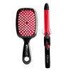 FHI Heat UNbrush Styling Duo: UNbrush Detangling Brush and The Platform Bounce Pro Curler Duo