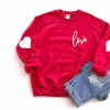 Valentine day "Love" sweatshirt